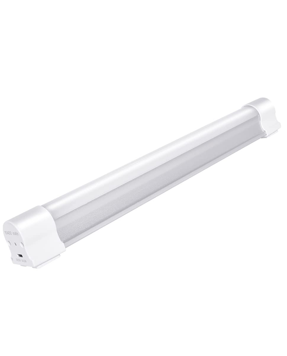 LED Tube Magnetic Work Light 6000Lumens 10400mAh USB Rechargeable H57586