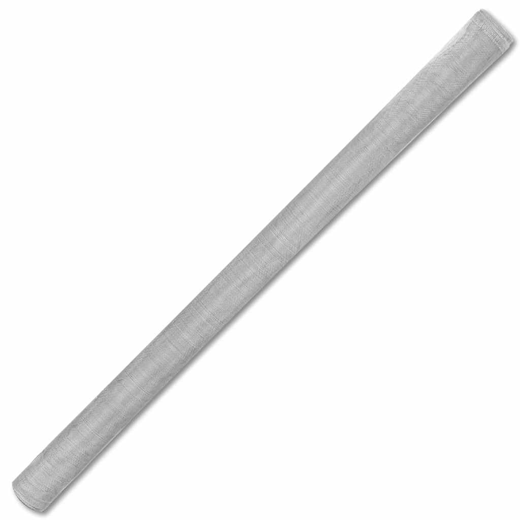 Aluminum Wire Mesh 39.4"x196.9" Silver Roll T96656