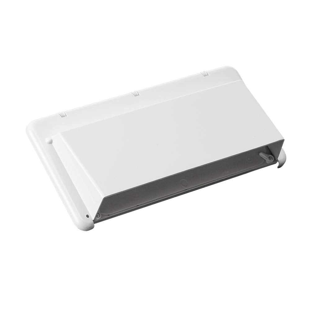 White RV Range Hood Vent Cover J280784