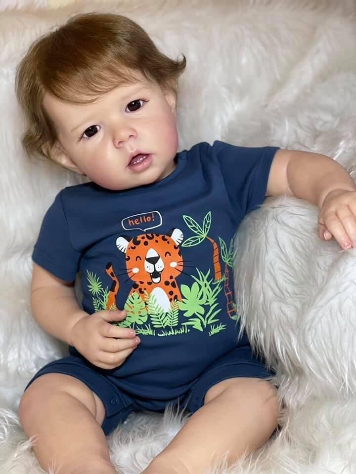 20 Inch Silicone Reborn Baby Dolls Boy S9018
