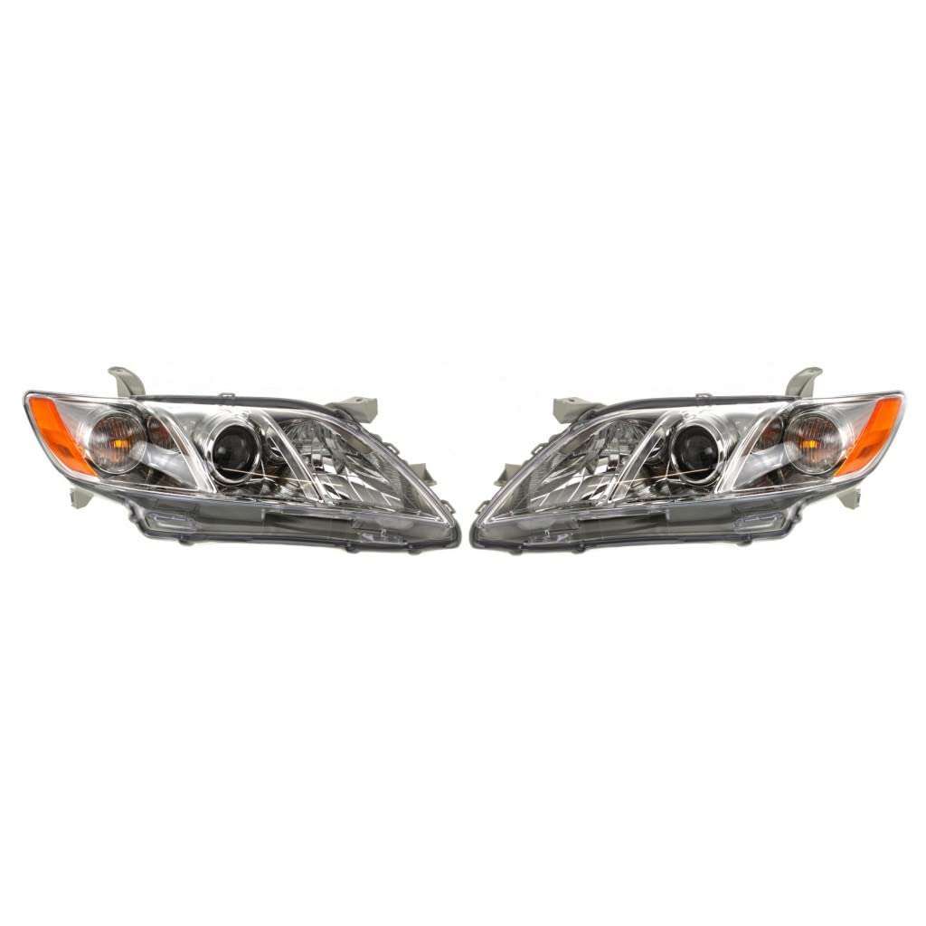 Toyota Camry 2007-2009 Headlight Driver and Passenger Side Pair A521668