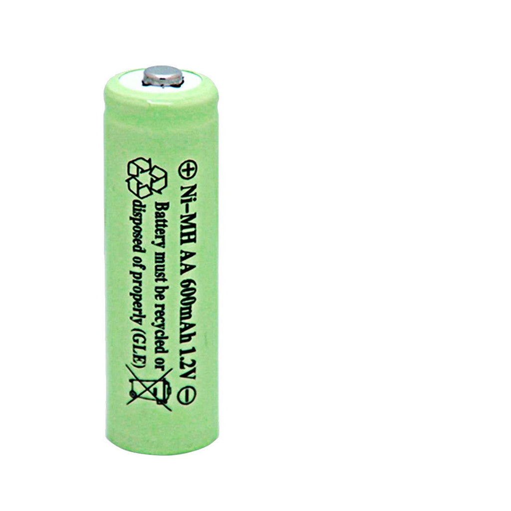 NiMH AA 600mAh 1.2V Rechargeable Batteries Pack of 12 X34529