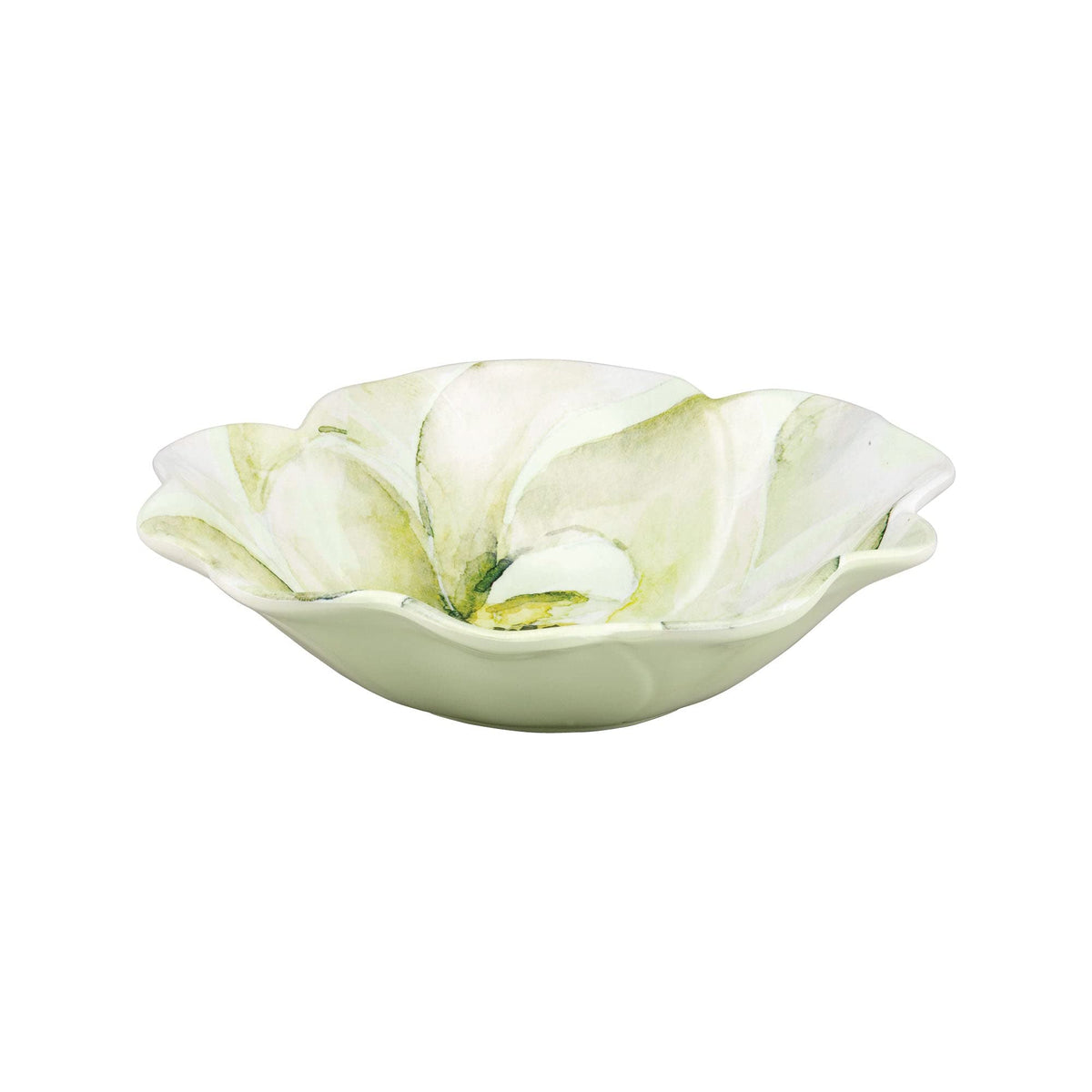 12 Piece Green Melamine Dinnerware Set X636
