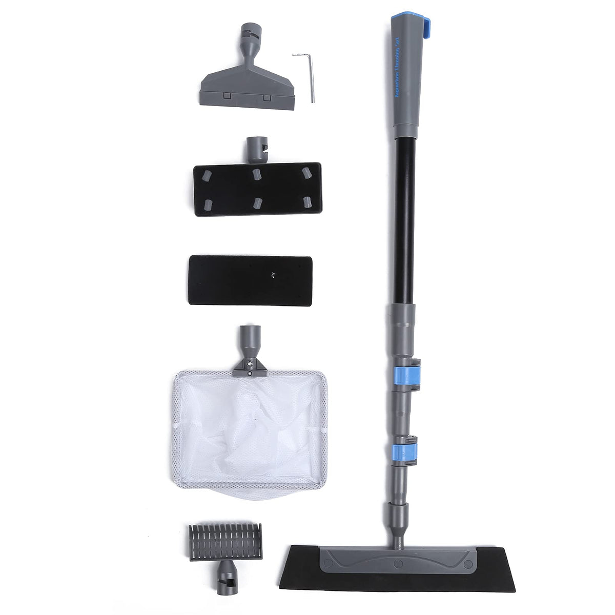 5 in 1 Aquarium Maintenance Kit with Telescopic Brush and Soft Net B253392