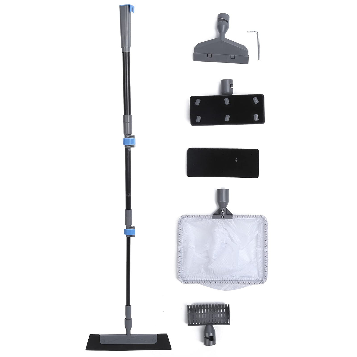 5 in 1 Aquarium Maintenance Kit with Telescopic Brush and Soft Net B253392