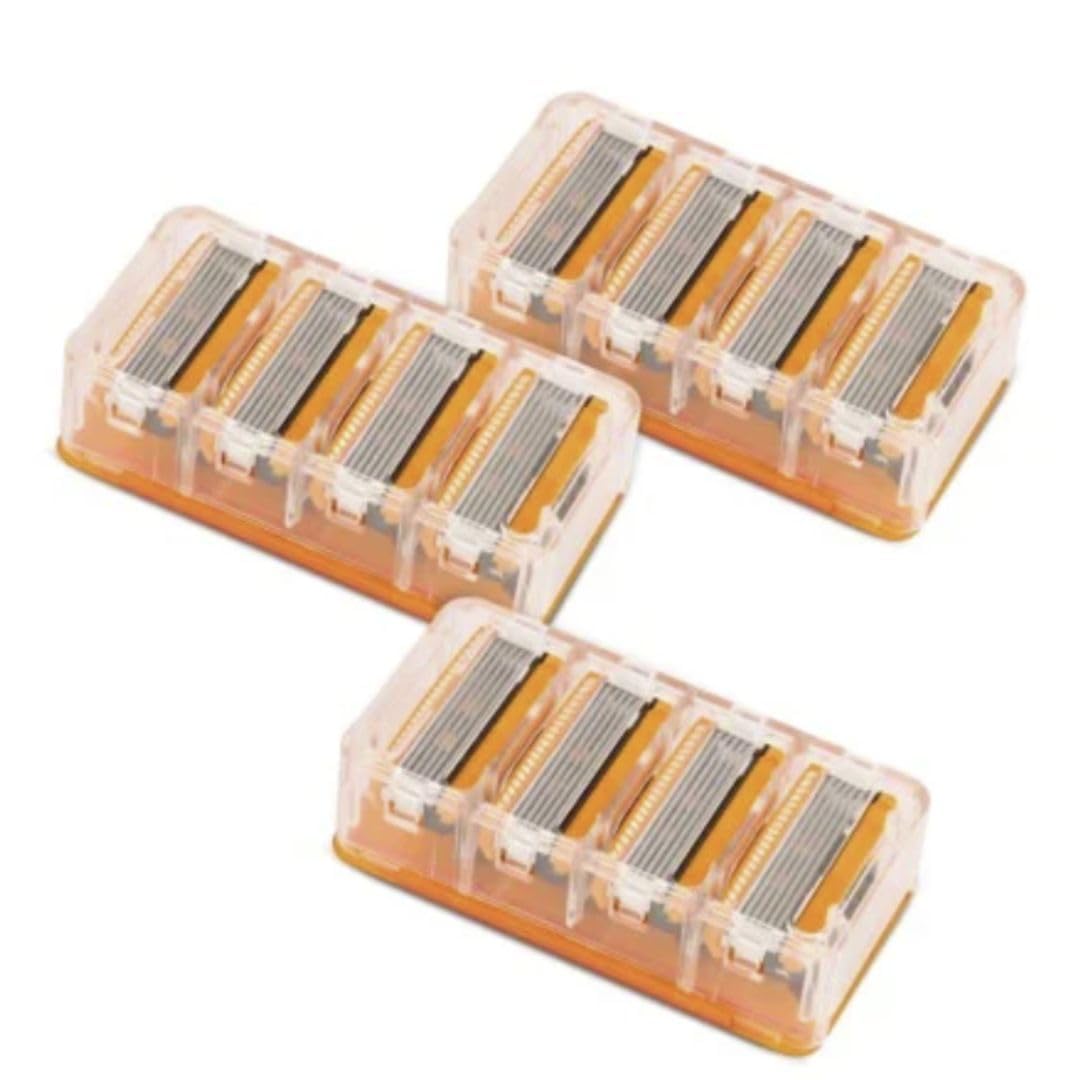 5 Blade Razor Cartridge Refills with Trimmer, 24 Count 2 Pack R2714