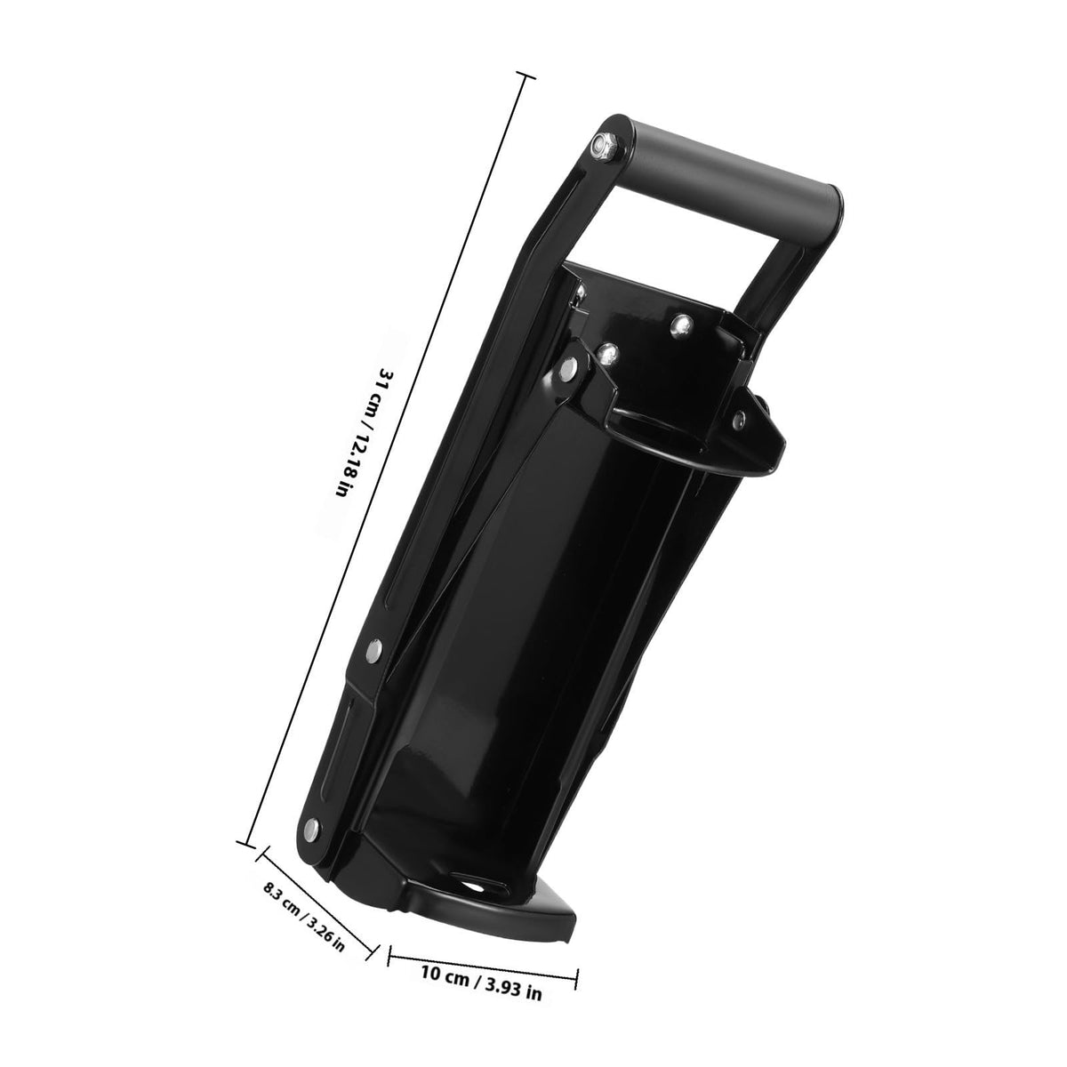 Wall Mounted Stainless Steel Can Crusher with Bottle Opener G3892