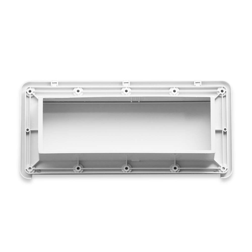 White RV Range Hood Vent Cover J280784