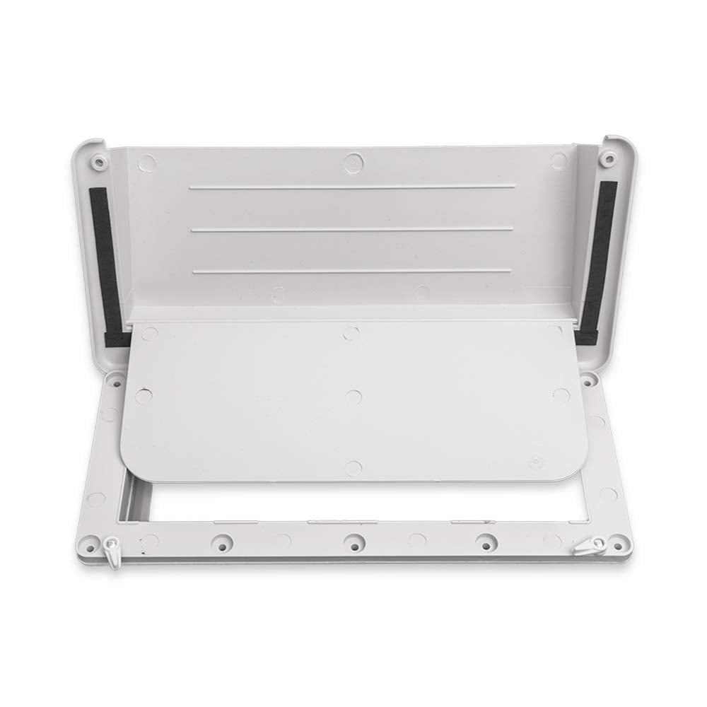 White RV Range Hood Vent Cover J280784