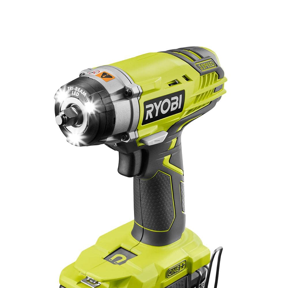 18 Volt Cordless 3/8 in. 3-Speed Impact Wrench Kit with Battery and Charger I371
