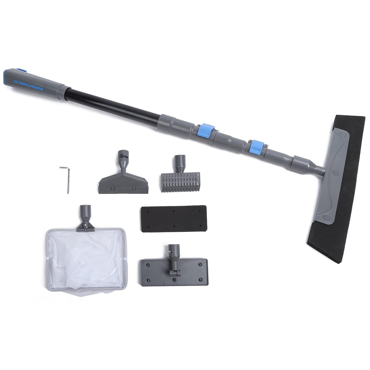 5 in 1 Aquarium Maintenance Kit with Telescopic Brush and Soft Net B253392