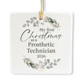 Ceramic 3-inch Square Ornament C8936