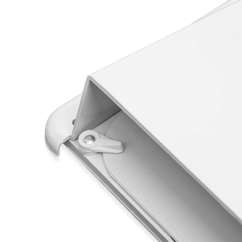 White RV Range Hood Vent Cover J280784