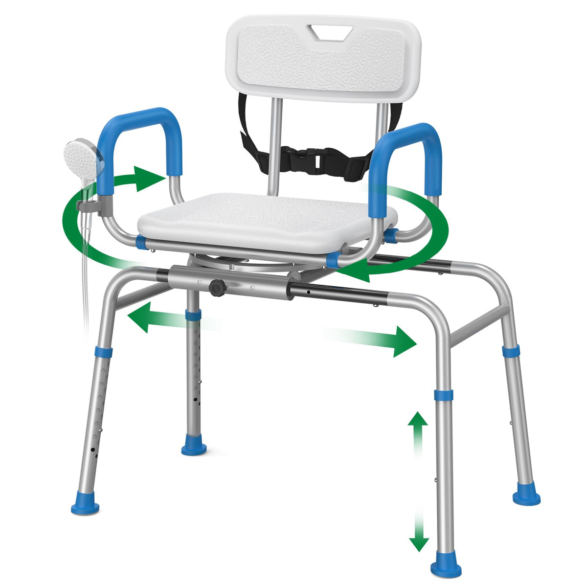 Sliding Shower Chair Tub Transfer Bench M1834
