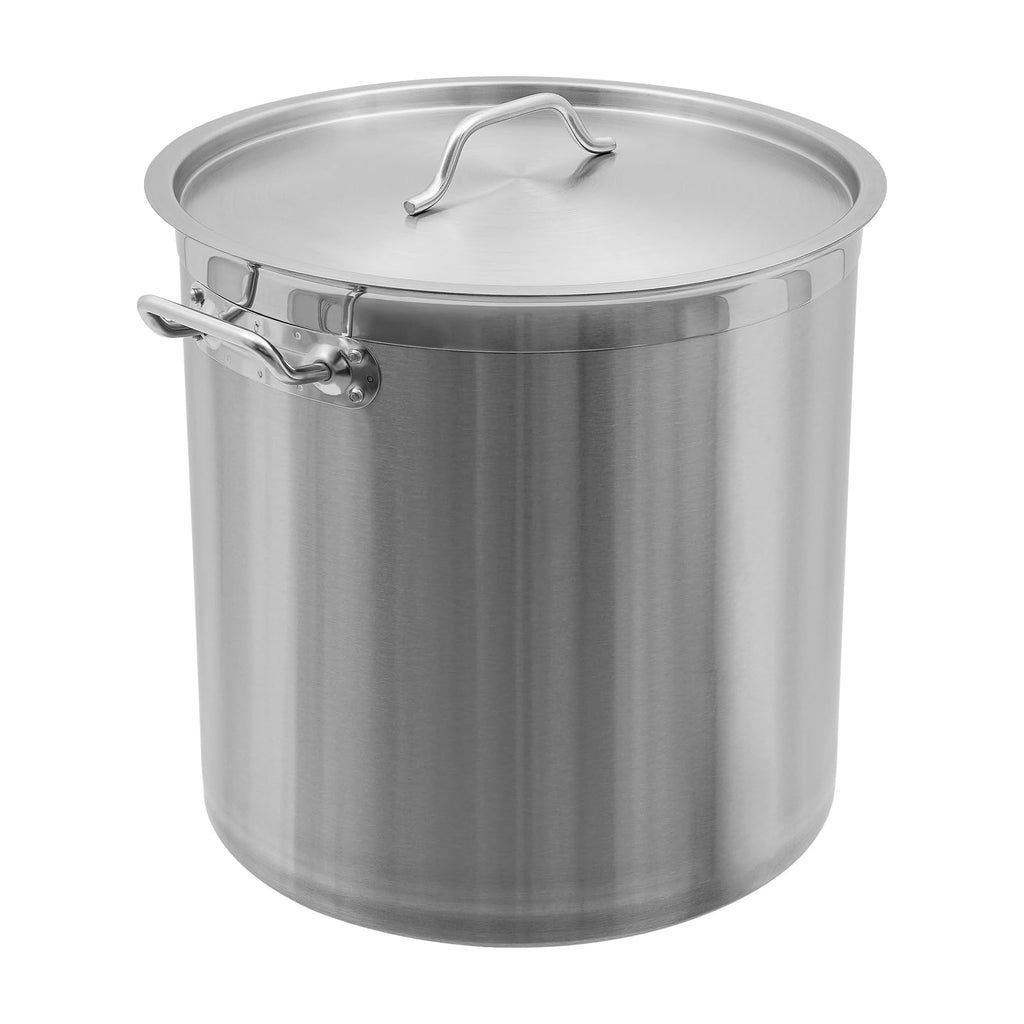 50 Quart Stainless Steel Stockpot with Lid T62084