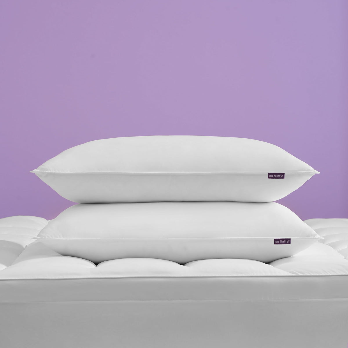 King Size Set of 2 Down Alternative Bed Pillows E946