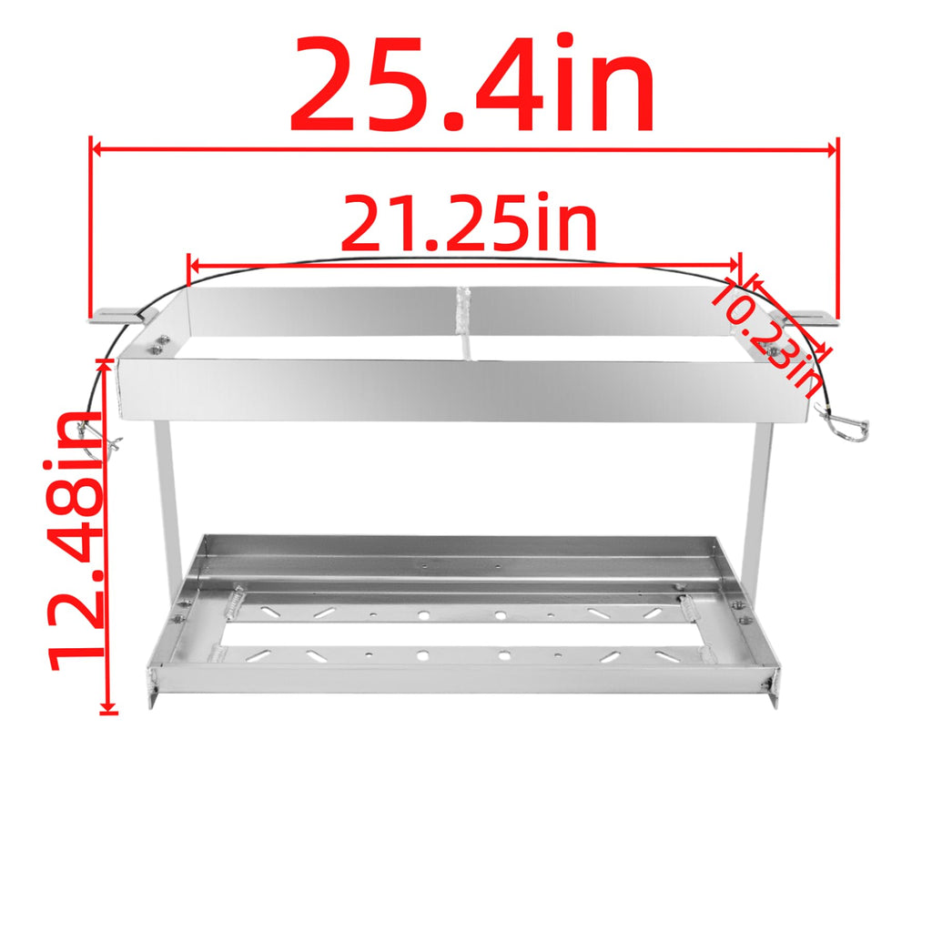Heavy Duty Fuel Can Holder for 2 5-Gal Jugs O926
