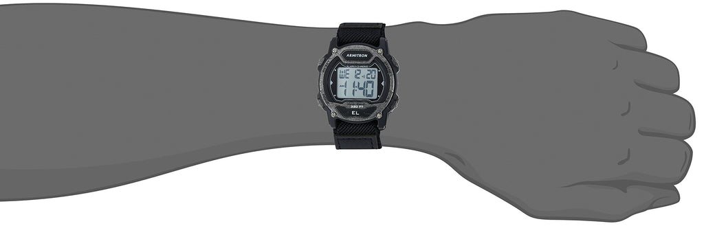 Digital Chronograph Nylon Strap Watch B446743