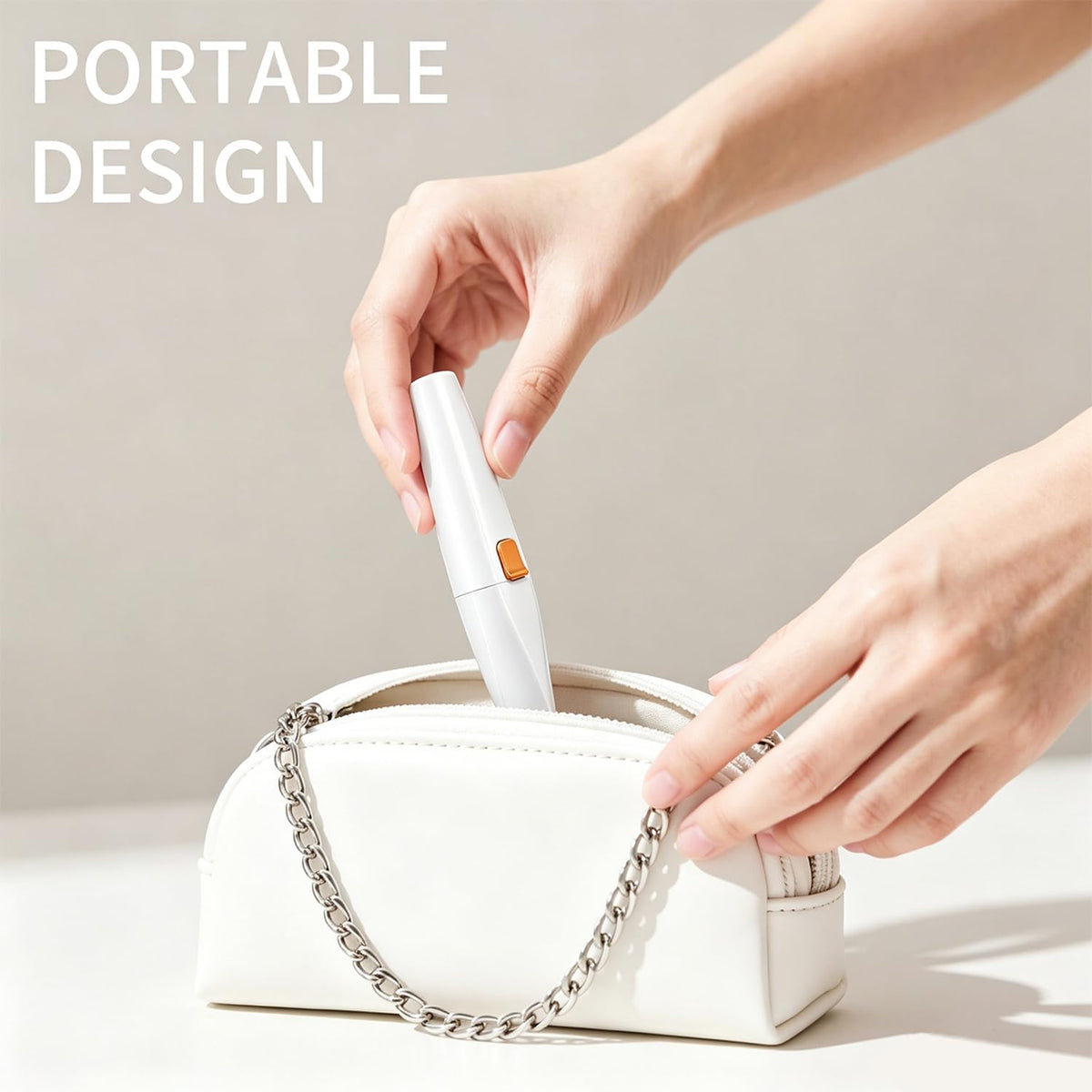 2 in 1 Electric Facial Hair Removal with LED Light N691
