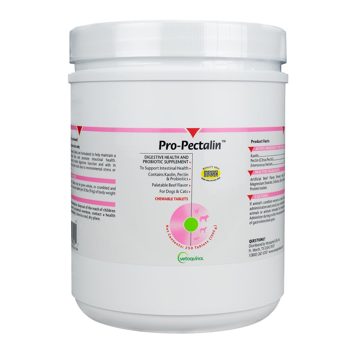 Chewable Probiotic for Pets 250 Count H69285