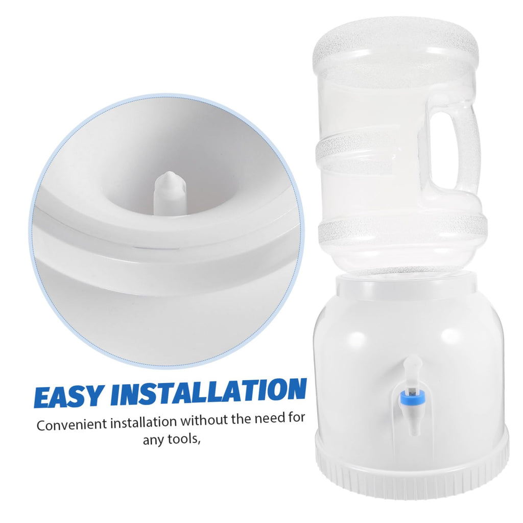 Countertop Water Dispenser White Plastic F864