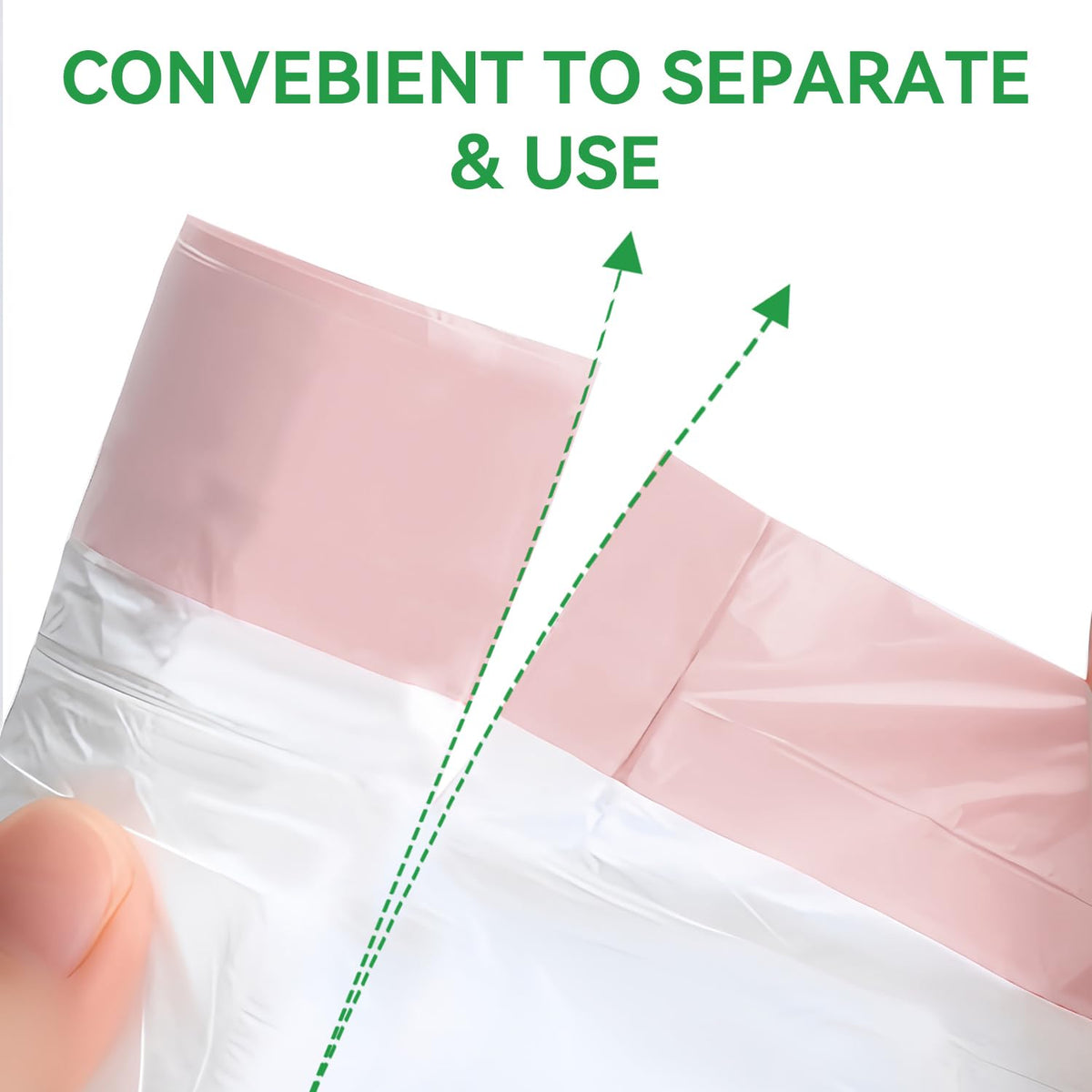 13 Gallon White Unscented Drawstring Trash Bags Y491