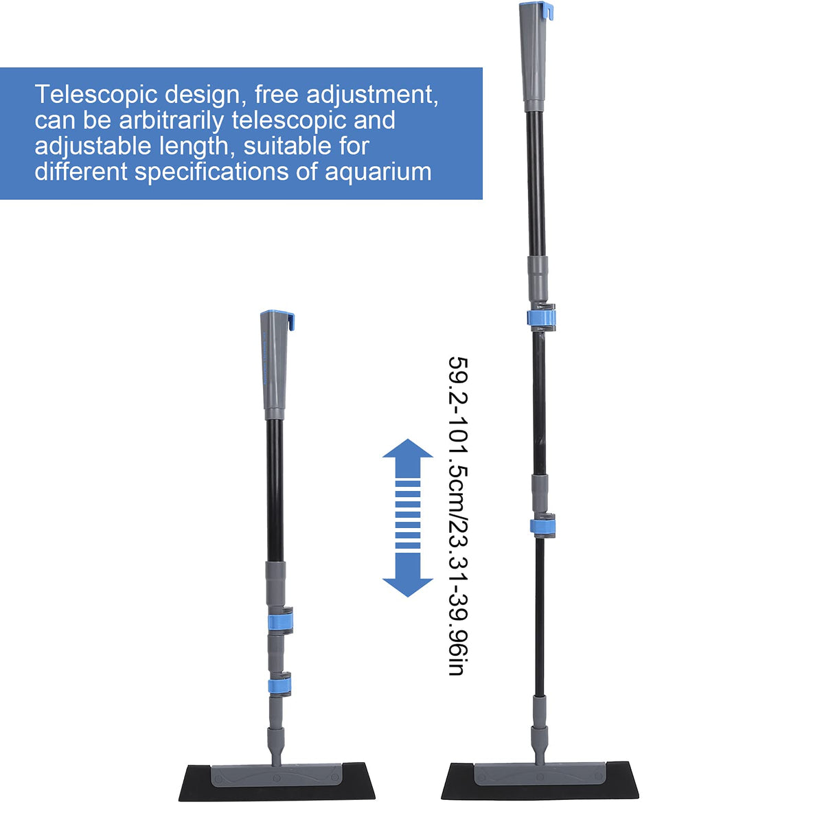 5 in 1 Aquarium Maintenance Kit with Telescopic Brush and Soft Net B253392