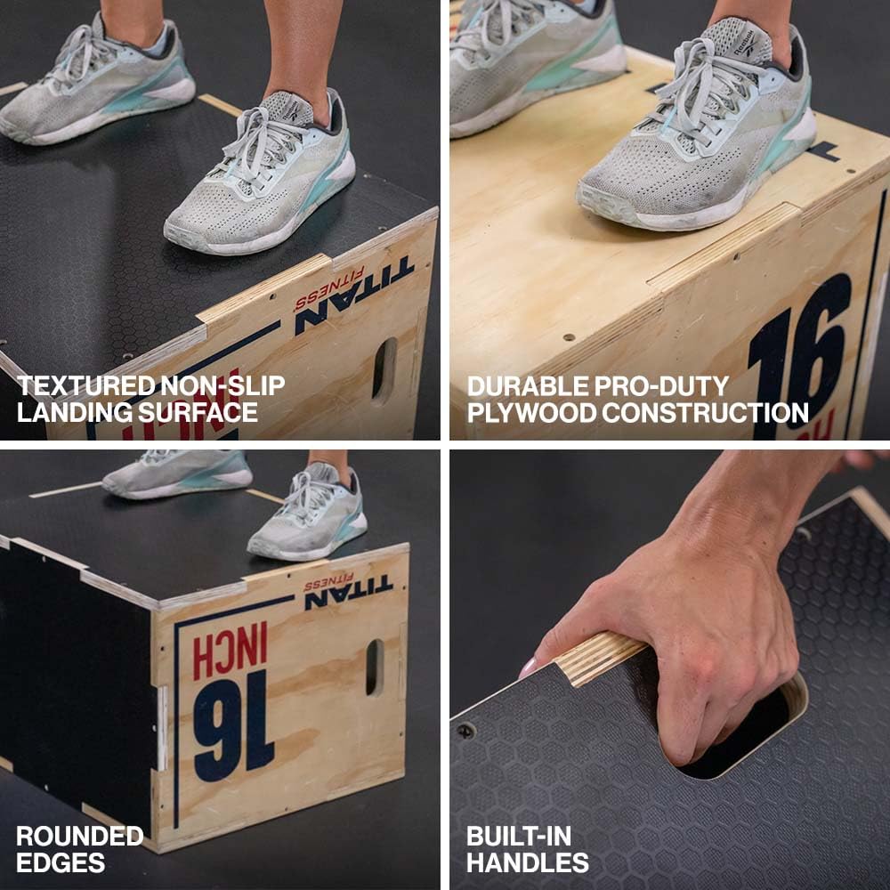 Youth 3-in-1 Wood Plyo Box K565