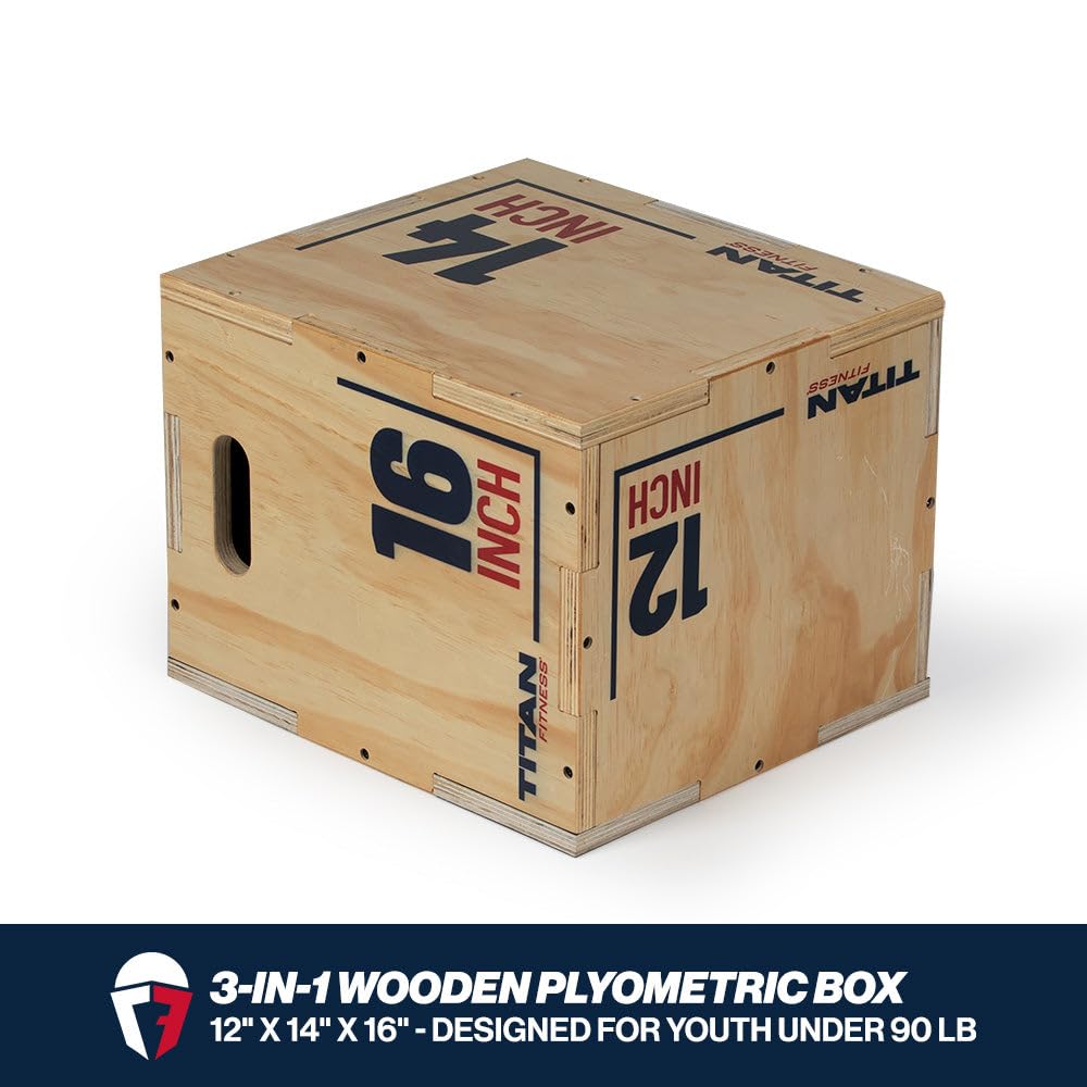 Youth 3-in-1 Wood Plyo Box K565
