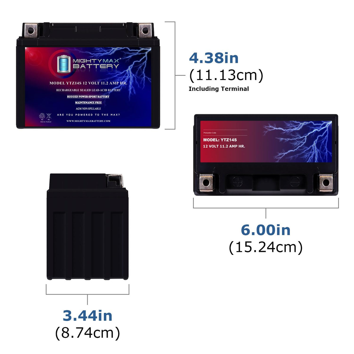 12V Battery with 2Amp Charger Q25653