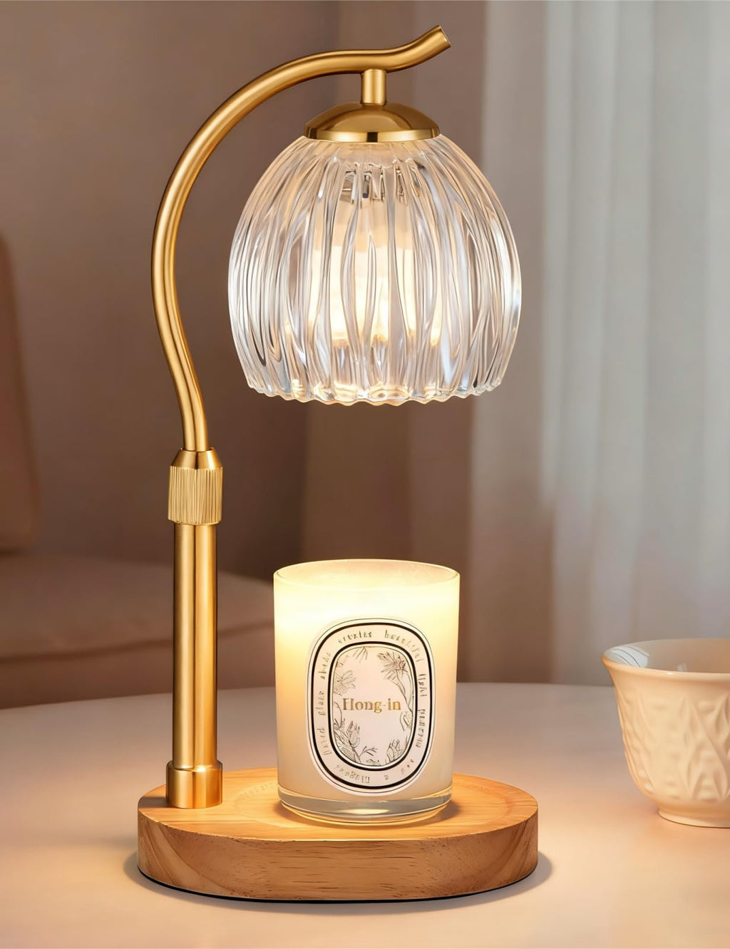 Candle Warmer Lamp with 2 Bulbs U783