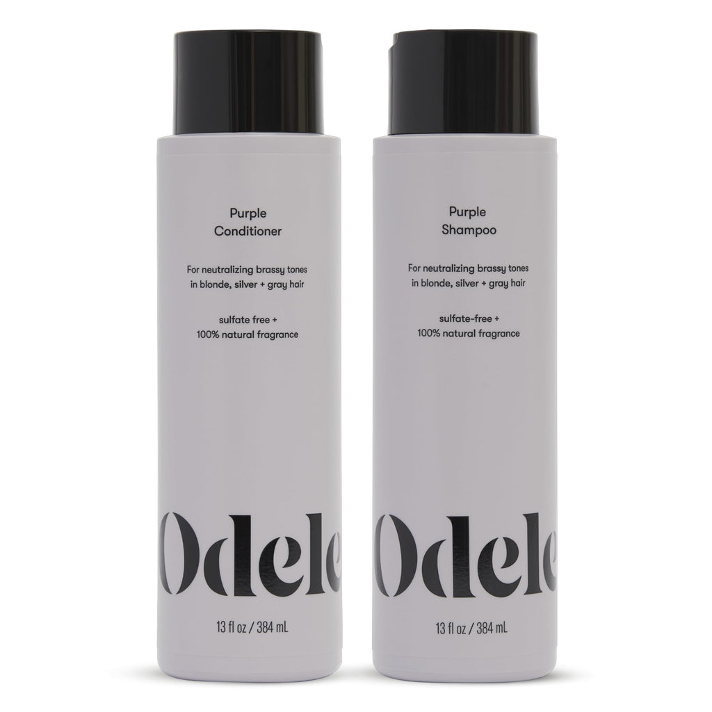 Sulfate-Free Purple Shampoo & Conditioner Set D738