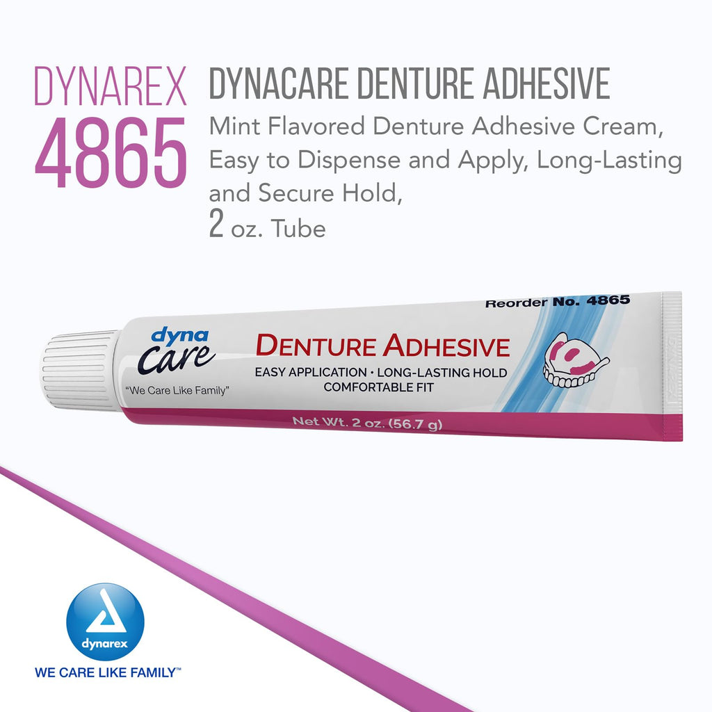 Mint Flavored 2 Oz Denture Adhesive Cream R142355