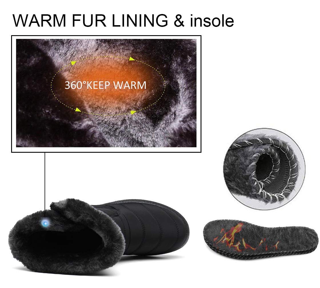 Snow Boots Waterproof B4135