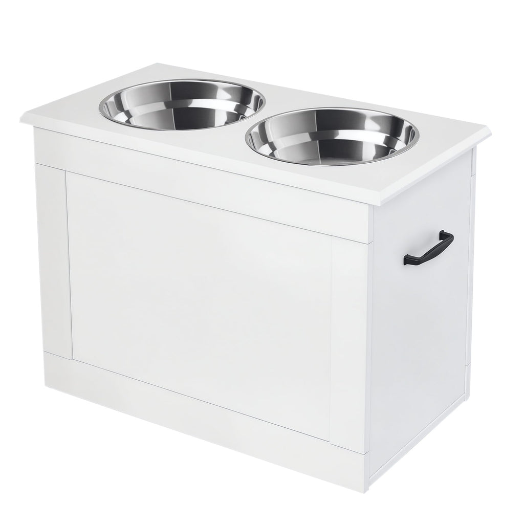 Raised Pet Feeding Storage Station W99858
