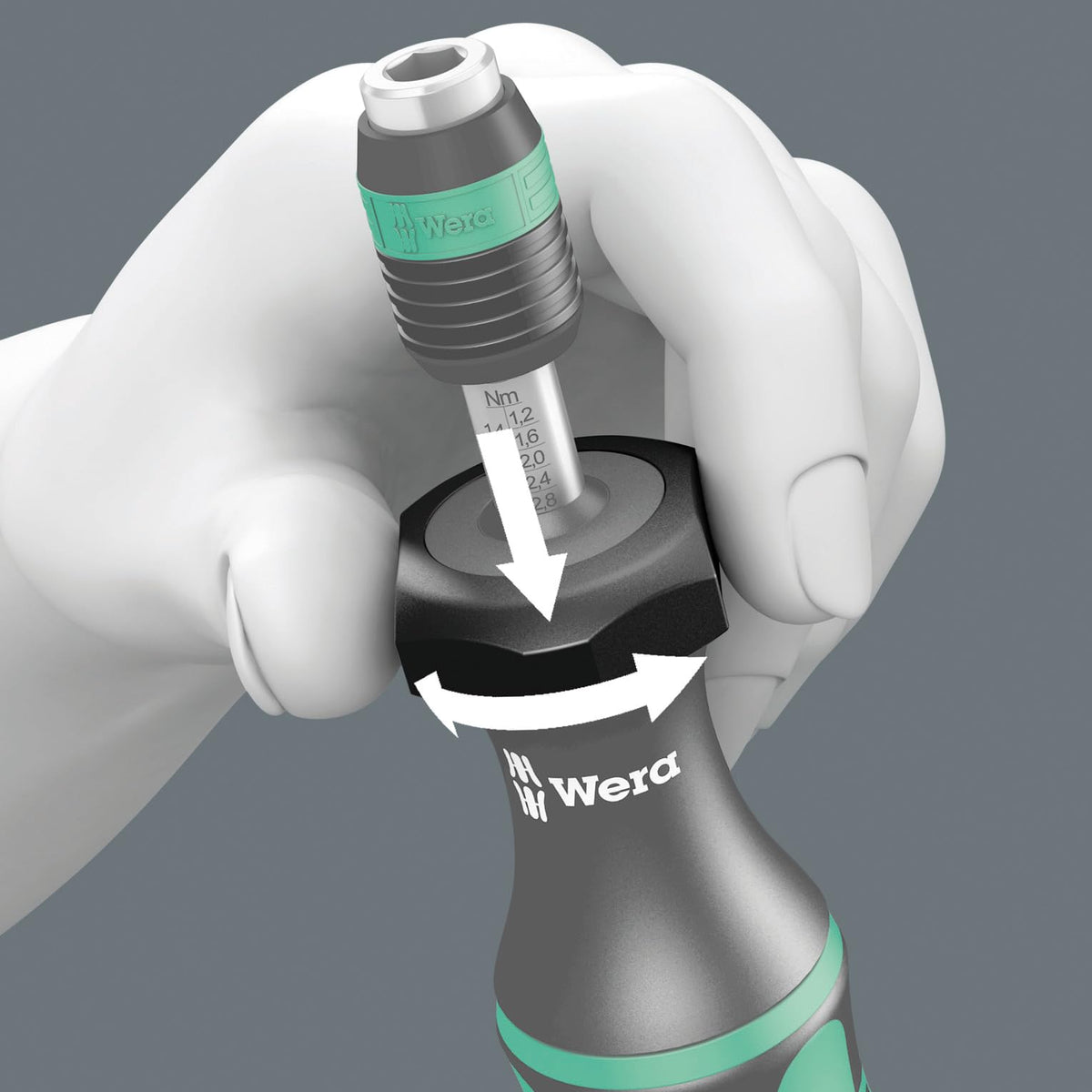 1/4" Hexagon Torque Screwdriver R8907