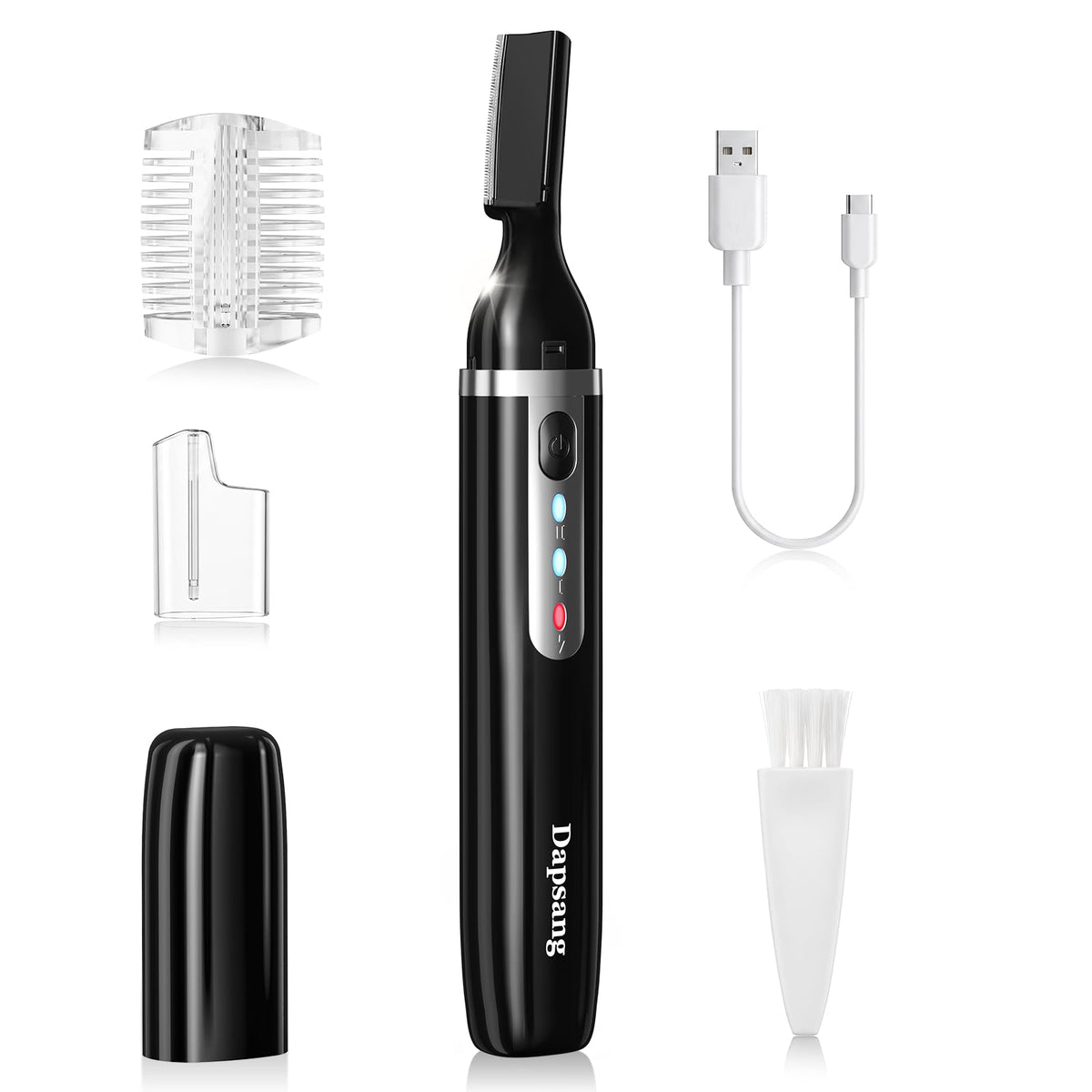 Electric Rechargeable Eyebrow Trimmer with Rinseable Blade N45456