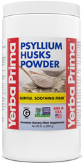 24 oz Unflavored Psyllium Husk Powder Fiber Supplement O364456