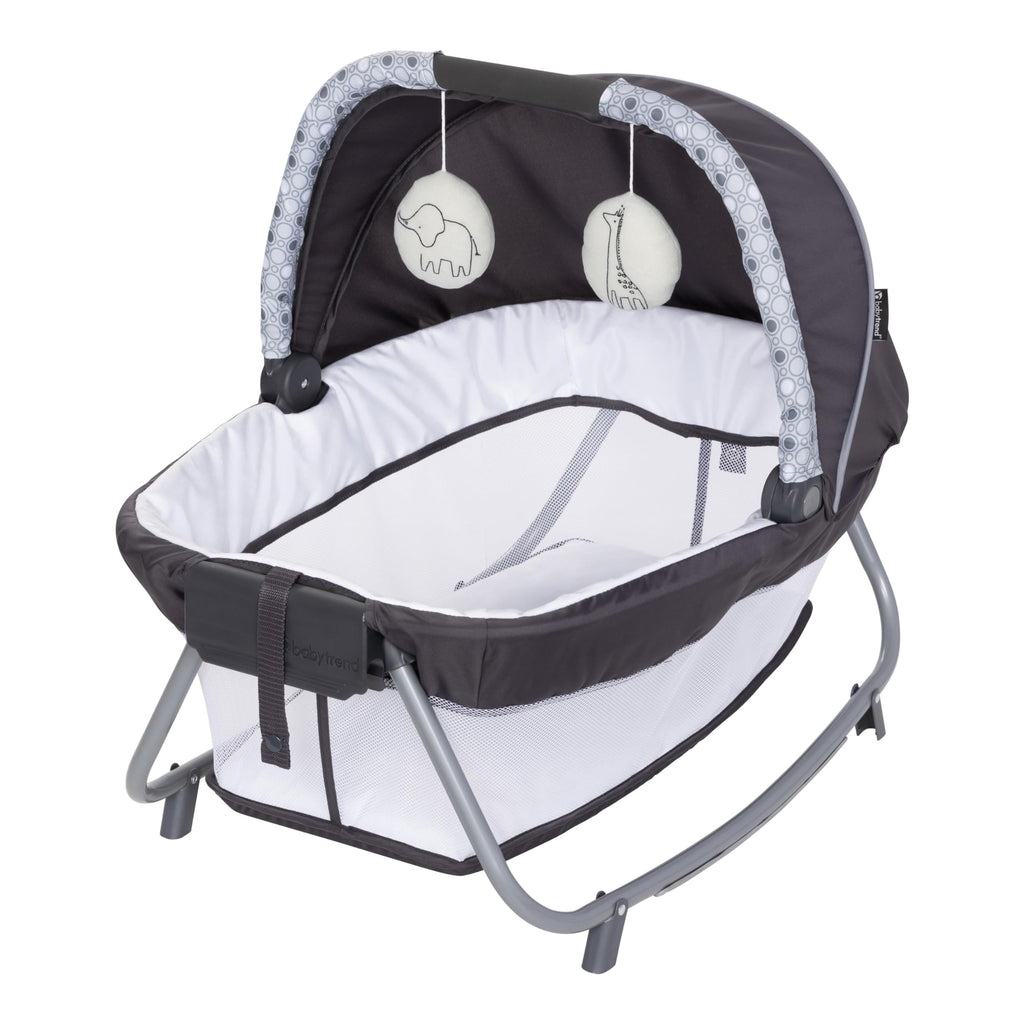 Nursery Den Playard with Rocking Cradle, Snooze Pod, Flip Over Changer J9486