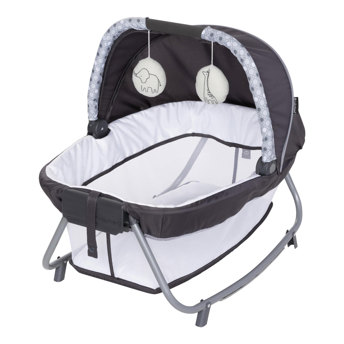 Nursery Den Playard with Rocking Cradle, Snooze Pod, Flip Over Changer J9486