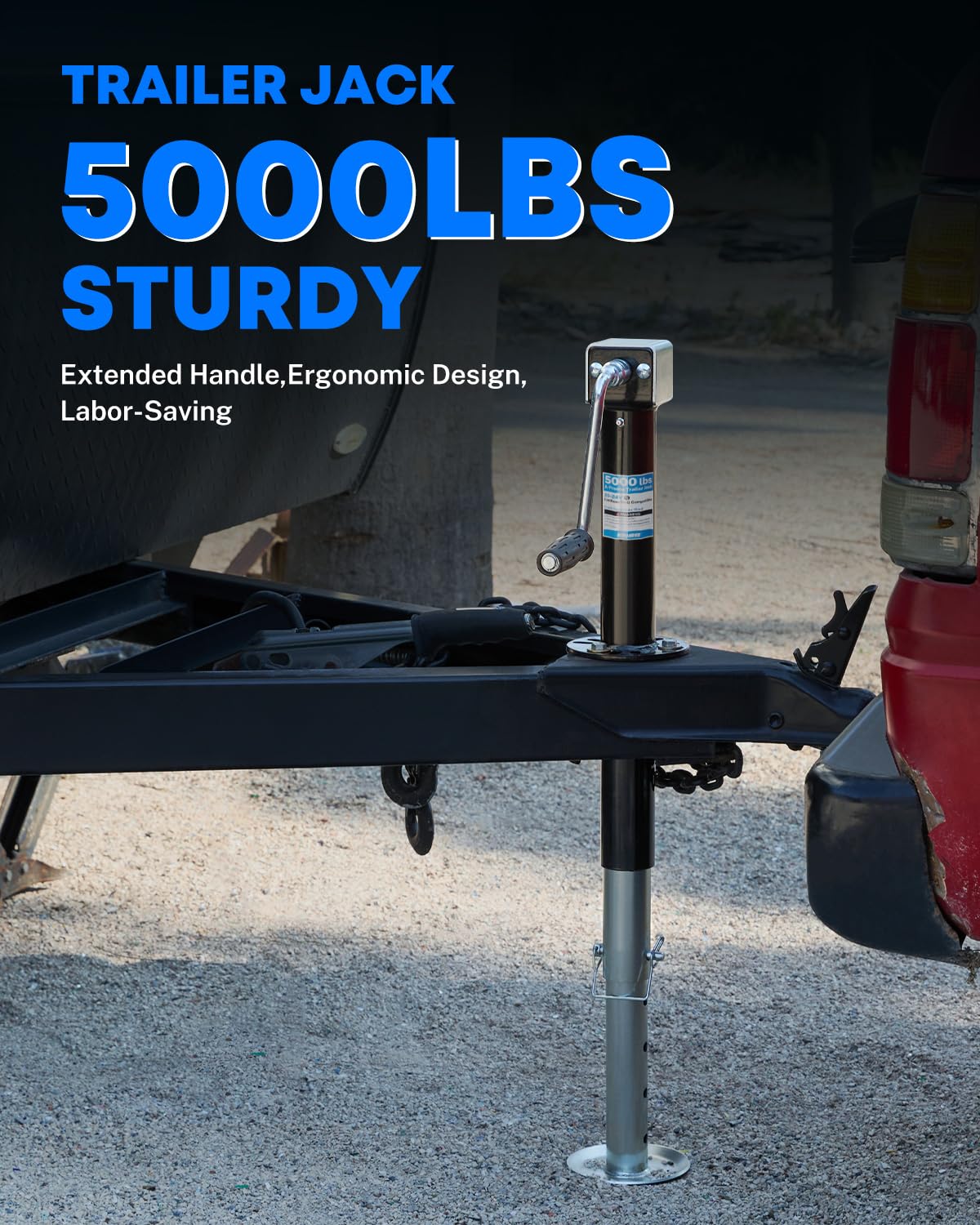 5000 lbs Trailer Jack U910778
