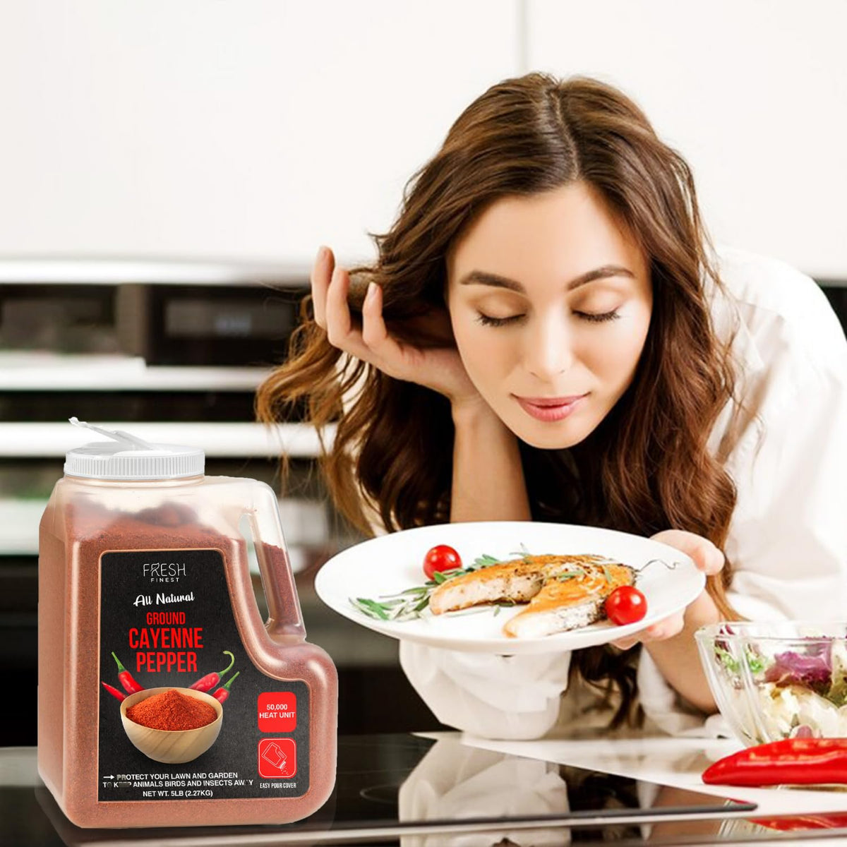 Cayenne Pepper Powder 5 LB Red Pepper Spice Q81422