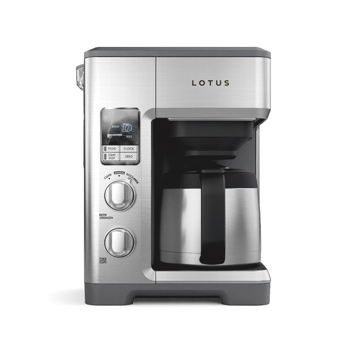 Programmable 10-Cup Stainless Steel Coffee Maker F404111