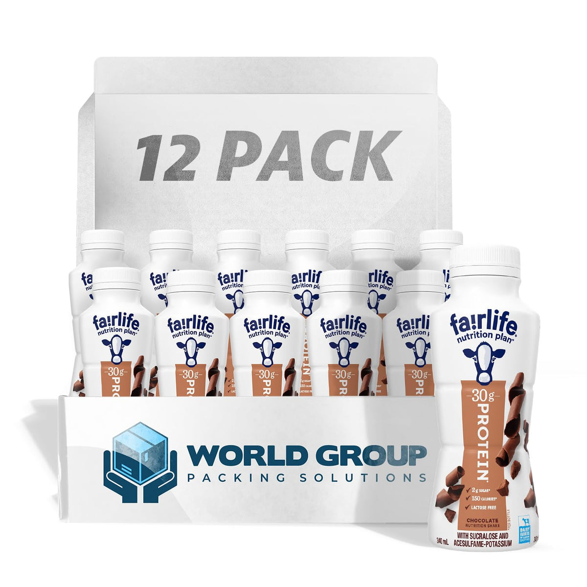 High Protein Chocolate Shake 11.5 Fl Oz (Pack of 12) Z870