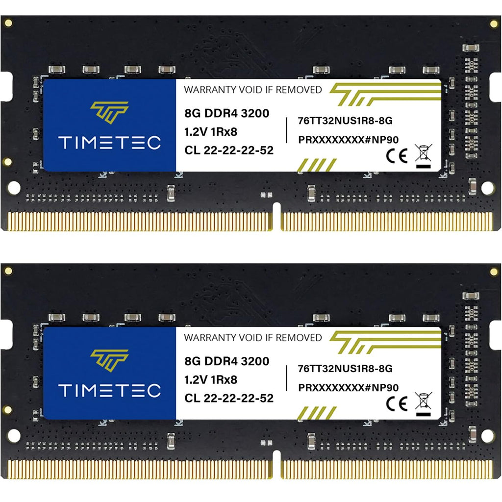 16GB Kit DDR4 3200MHz SODIMM Laptop RAM B1019