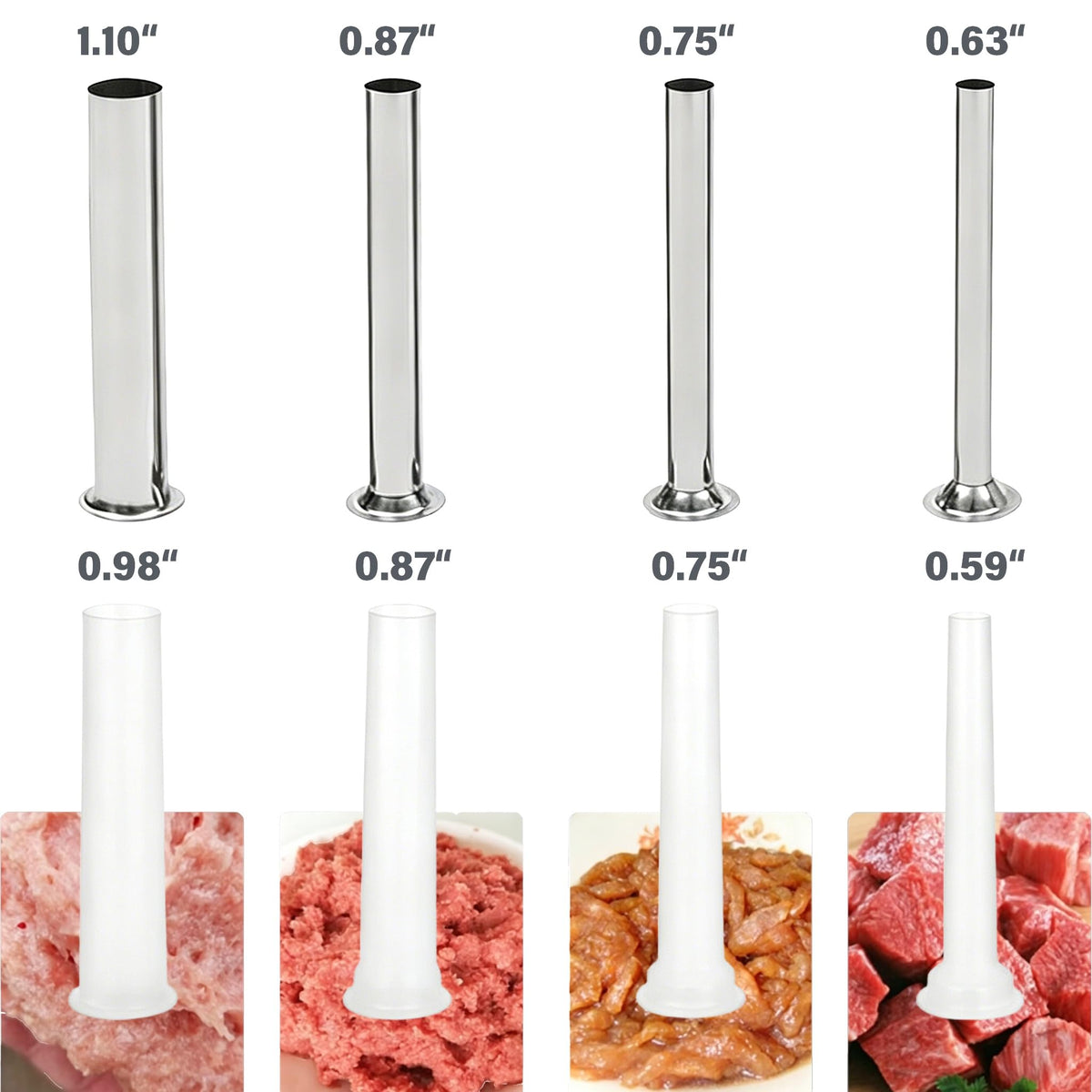 3L Manual Sausage Stuffer Machine 304 Stainless Steel Z765