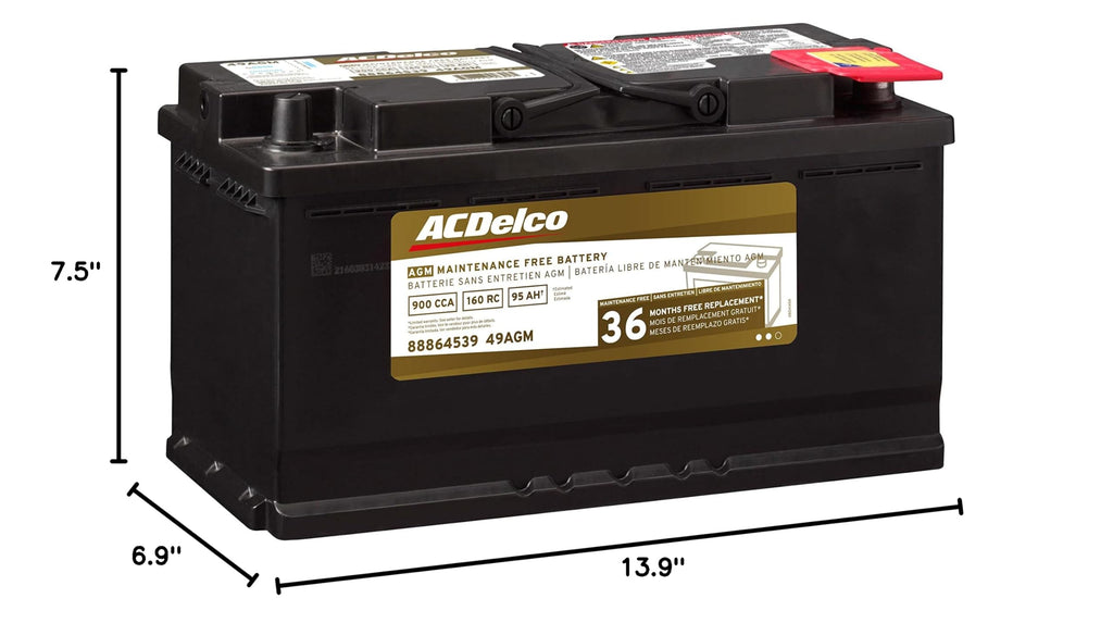 AGM BCI Group 49 Battery Y728