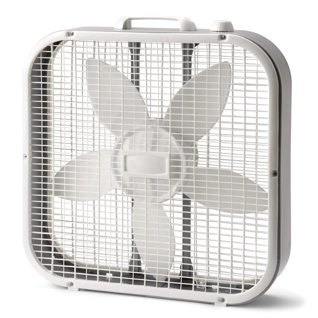 20" White Box Fan, 3 Speeds G69026