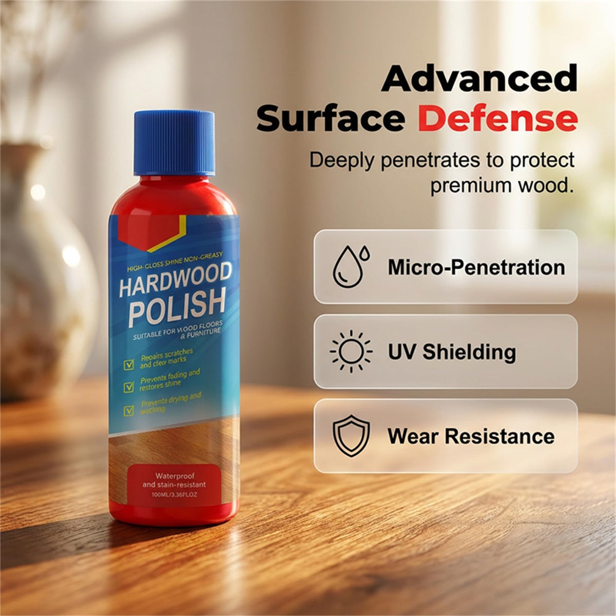 High-Gloss Wood Polish for Floors N103