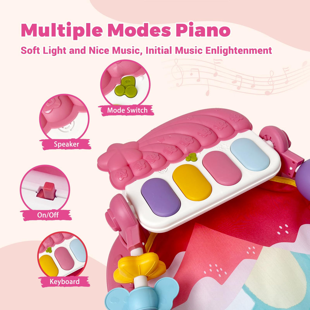 Baby Gym Play Mat and Bath Toys N7337